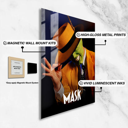 Flex Designs Metal Poster The Mask 16 x 24" Home Goods - Movie 1994 Movie Metal Poster