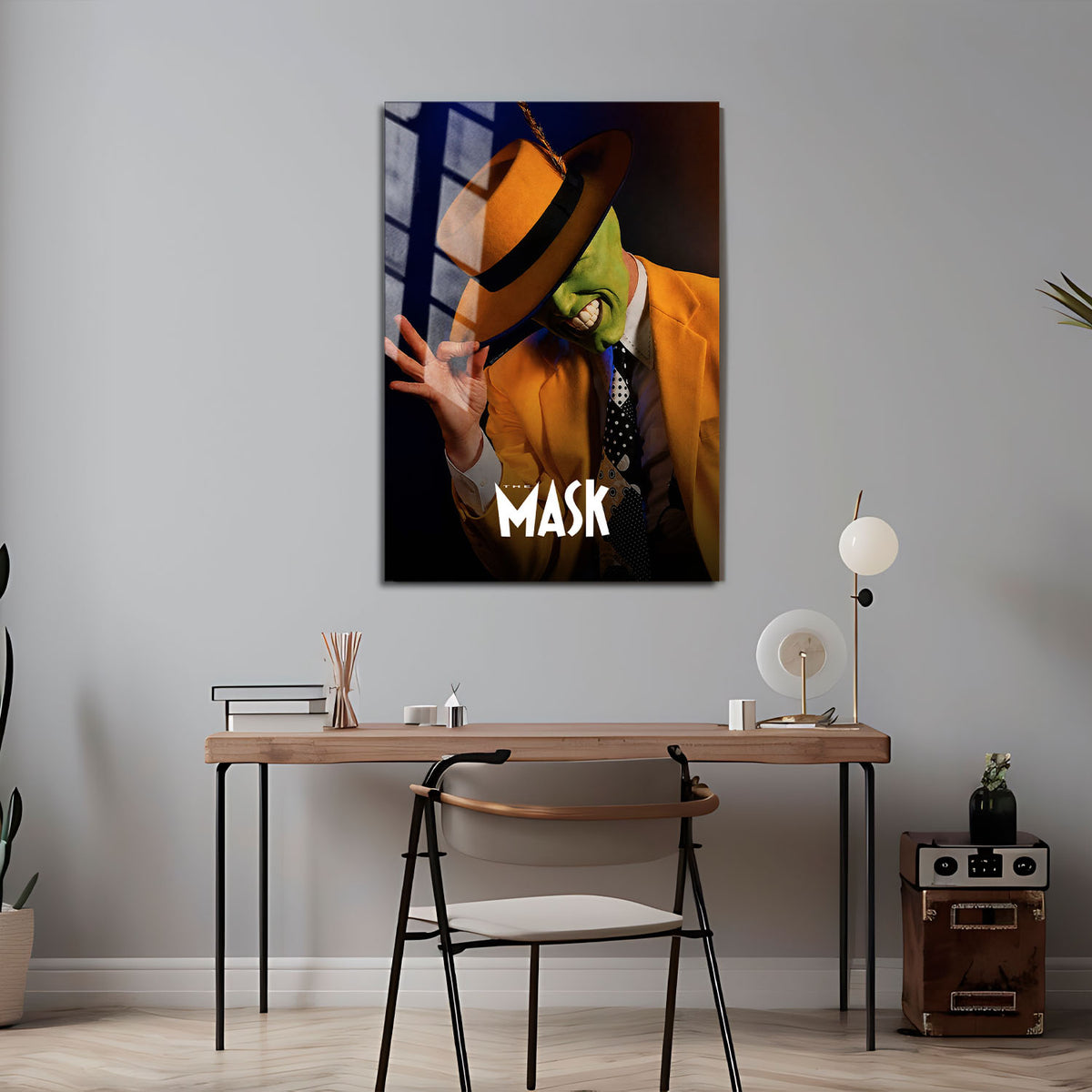 Flex Designs Metal Poster The Mask 5 x 7" Home Goods - Movie 1994 Movie Metal Poster