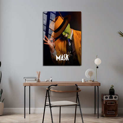 Flex Designs Metal Poster The Mask 5 x 7" Home Goods - Movie 1994 Movie Metal Poster
