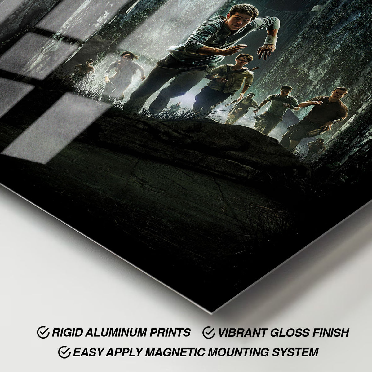 Flex Designs Metal Poster The Maze Runner 11 x 17" Home Goods - Movie 2014 Movie Metal Poster
