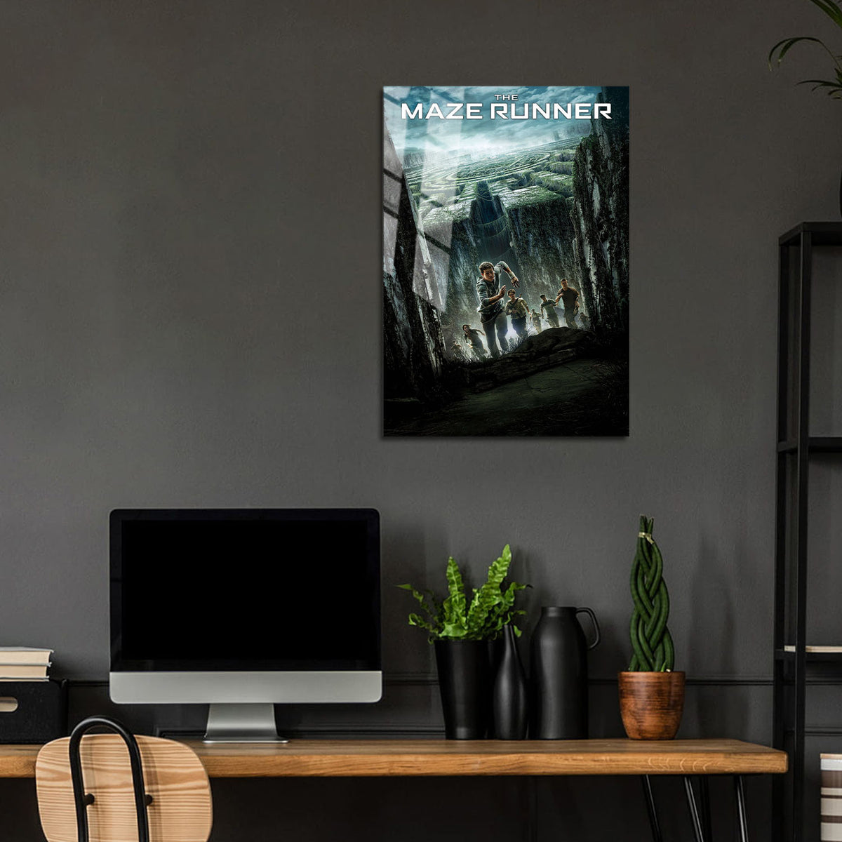 Flex Designs Metal Poster The Maze Runner 24 x 36" Home Goods - Movie 2014 Movie Metal Poster