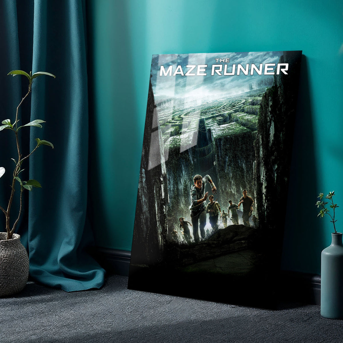 Flex Designs Metal Poster The Maze Runner 24 x 36" Home Goods - Movie 2014 Movie Metal Poster