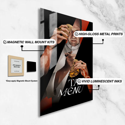 Flex Designs Metal Poster The Menu 16 x 24" Home Goods - Movie 2022 Movie Metal Poster