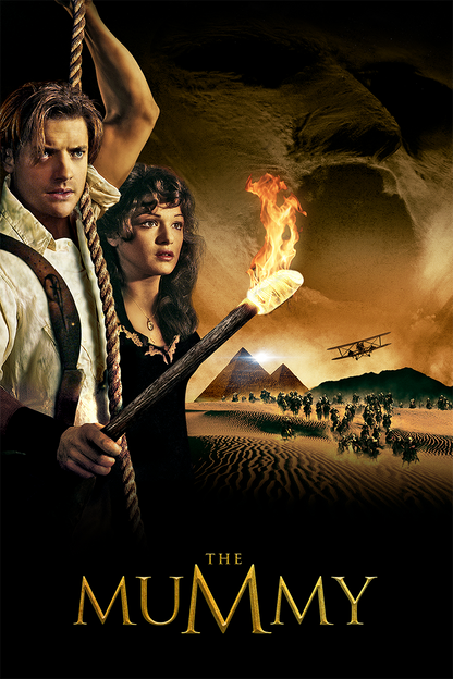 Flex Designs Metal Poster The Mummy 11 x 17" Home Goods - Movie 1999 Movie Metal Poster
