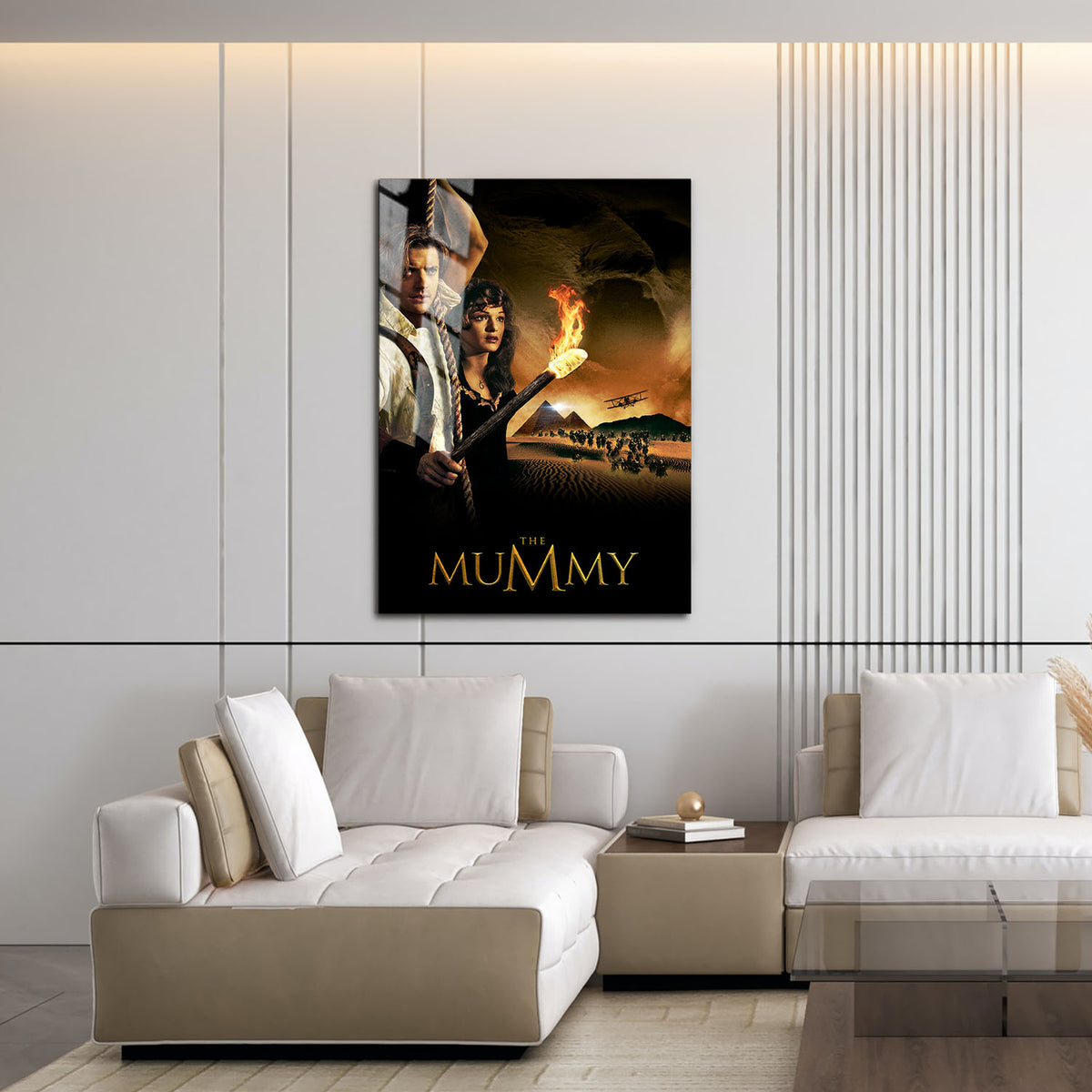 Flex Designs Metal Poster The Mummy 16 x 24" Home Goods - Movie 1999 Movie Metal Poster