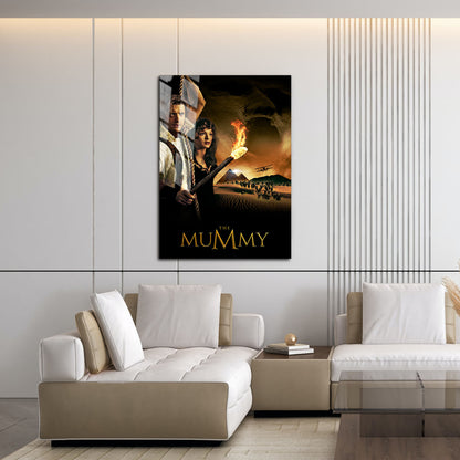Flex Designs Metal Poster The Mummy 16 x 24" Home Goods - Movie 1999 Movie Metal Poster