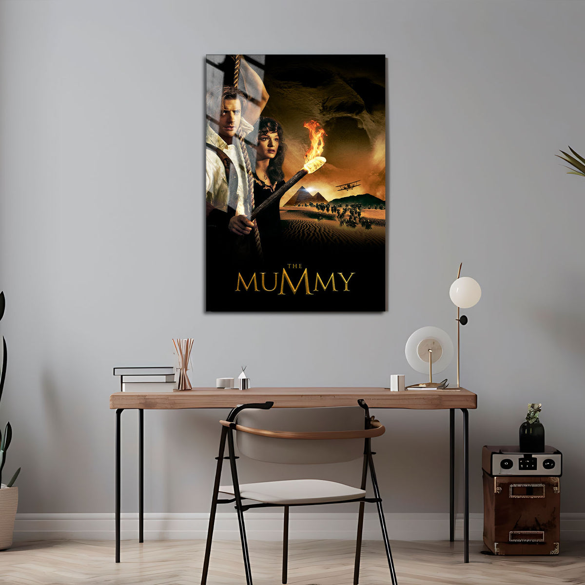 Flex Designs Metal Poster The Mummy 5 x 7" Home Goods - Movie 1999 Movie Metal Poster