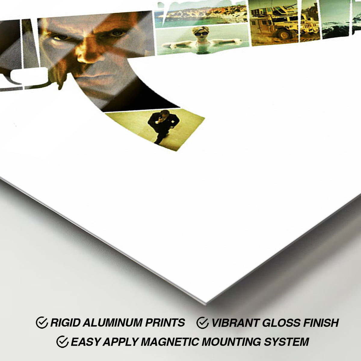Flex Designs Metal Poster The Night Manager Minimalist 11 x 17" Home Goods - TV Show 2016 TV Show Metal Poster