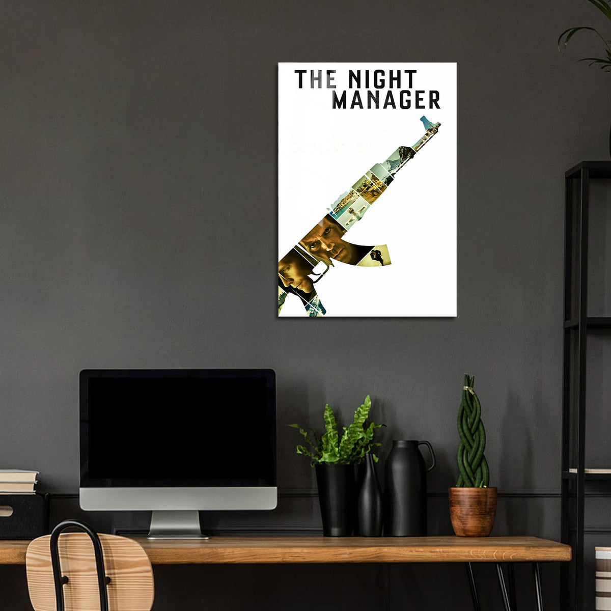 Flex Designs Metal Poster The Night Manager Minimalist 24 x 36" Home Goods - TV Show 2016 TV Show Metal Poster