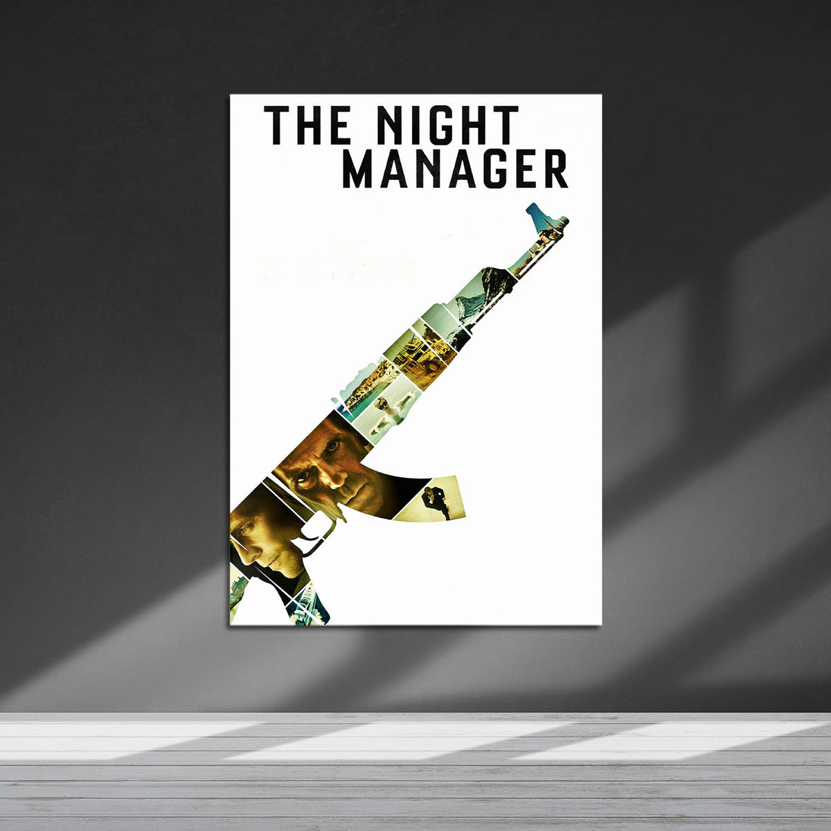 Flex Designs Metal Poster The Night Manager Minimalist 5 x 7" Home Goods - TV Show 2016 TV Show Metal Poster