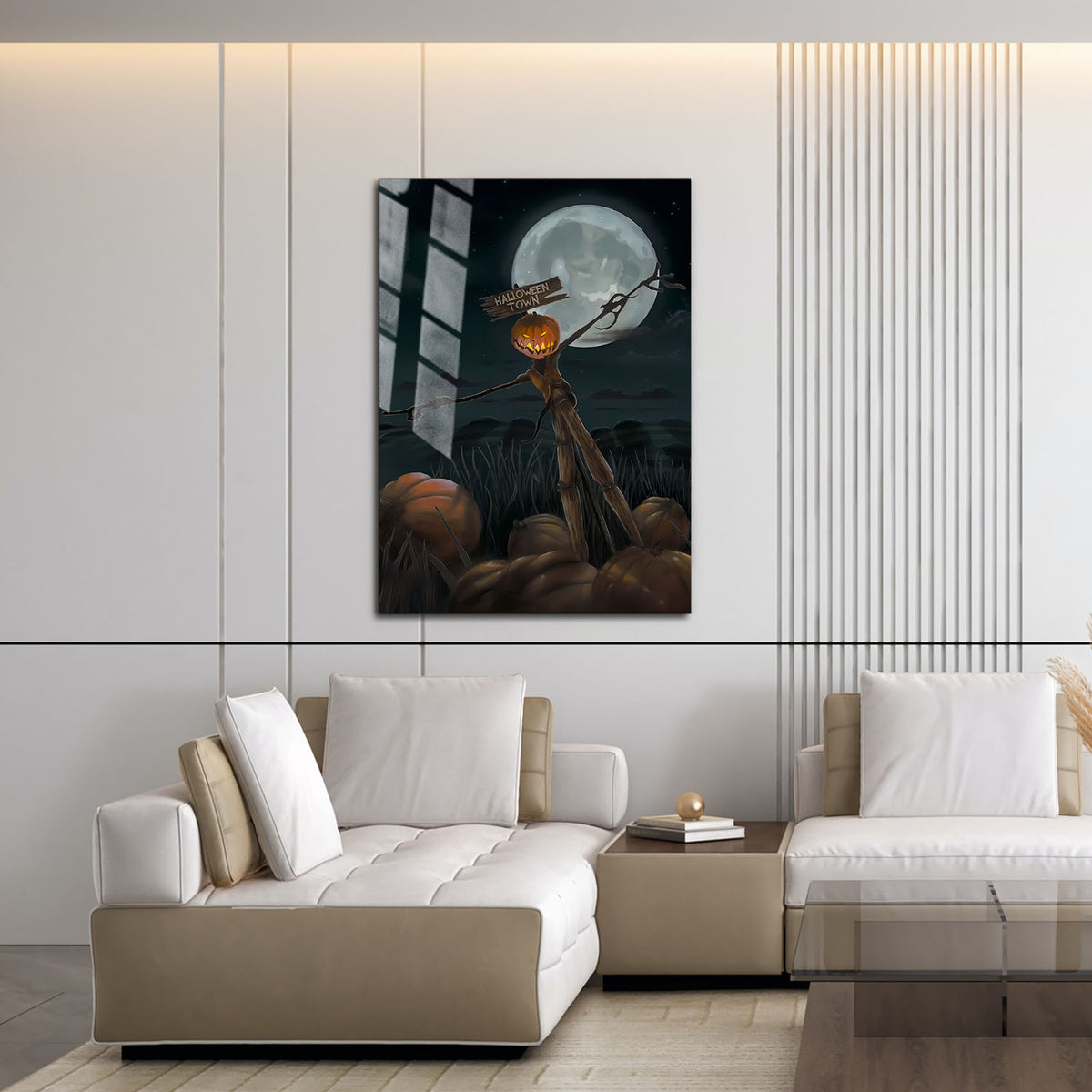 Flex Designs Metal Poster The Nightmare Before Christmas 16 x 24" Home Goods - Movie 1993 Movie Metal Poster