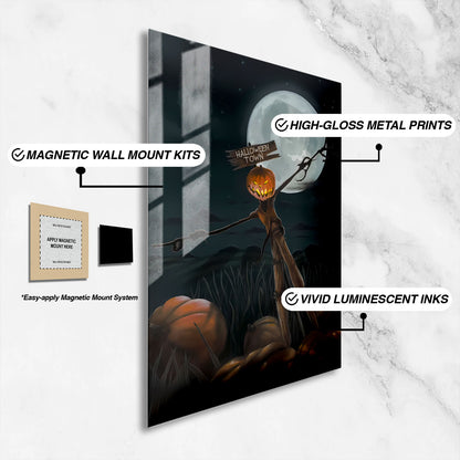 Flex Designs Metal Poster The Nightmare Before Christmas 16 x 24" Home Goods - Movie 1993 Movie Metal Poster
