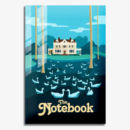 Flex Designs Metal Poster The Notebook Sketch 11 x 17" Home Goods - Movie 2004 Movie Metal Poster