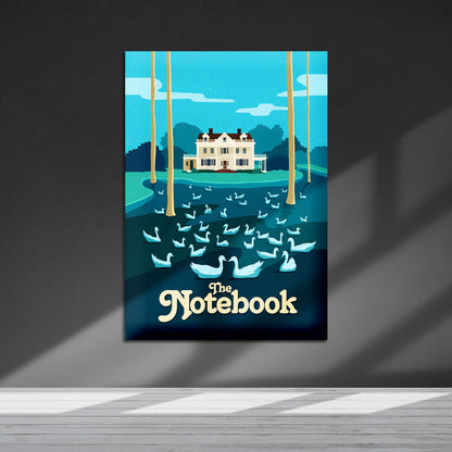 Flex Designs Metal Poster The Notebook Sketch 5 x 7" Home Goods - Movie 2004 Movie Metal Poster