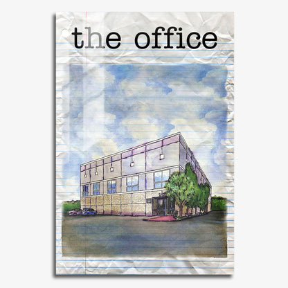 Flex Designs Metal Poster The Office 11 x 17" Home Goods - TV Show 2005 TV Show Metal Poster