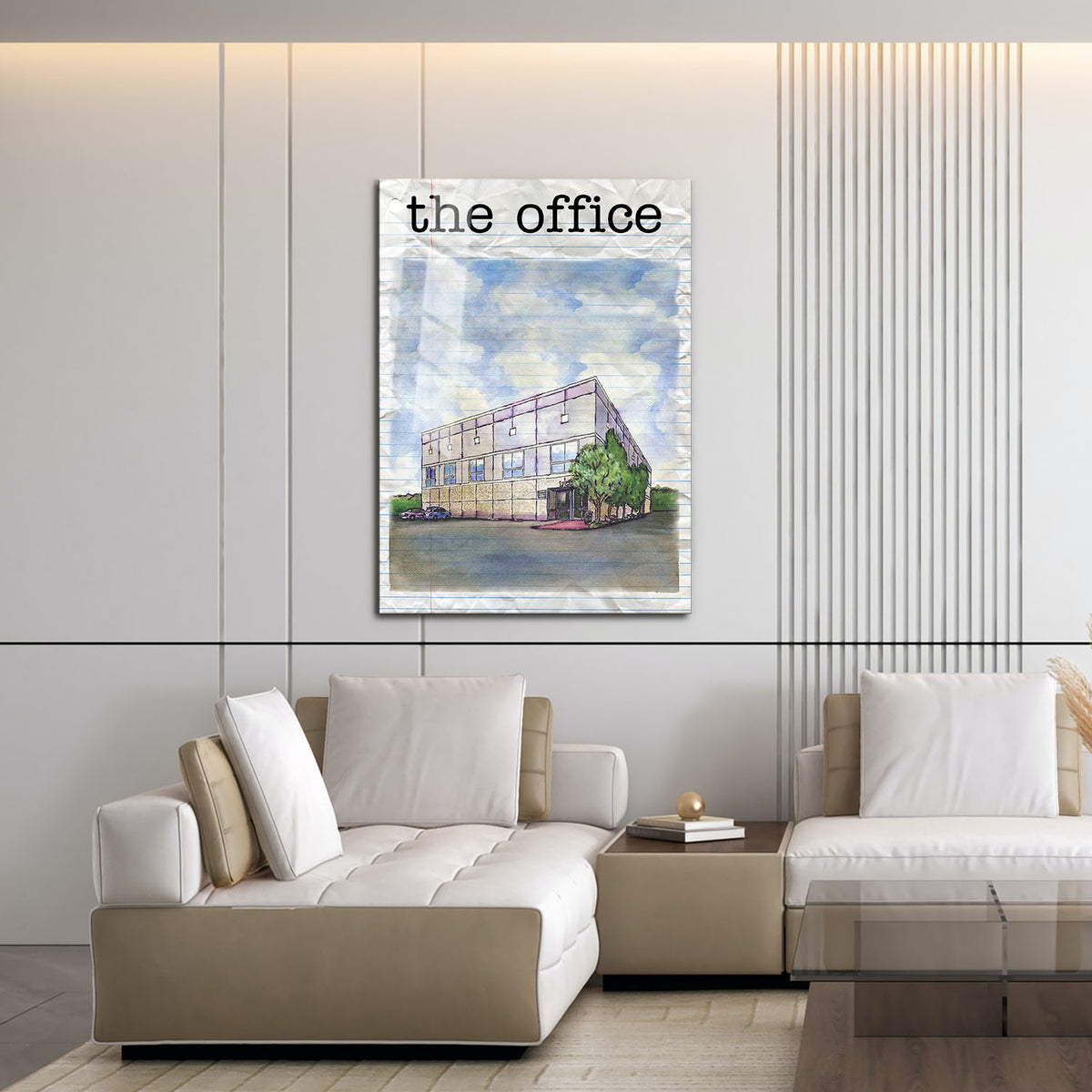 Flex Designs Metal Poster The Office 16 x 24" Home Goods - TV Show 2005 TV Show Metal Poster