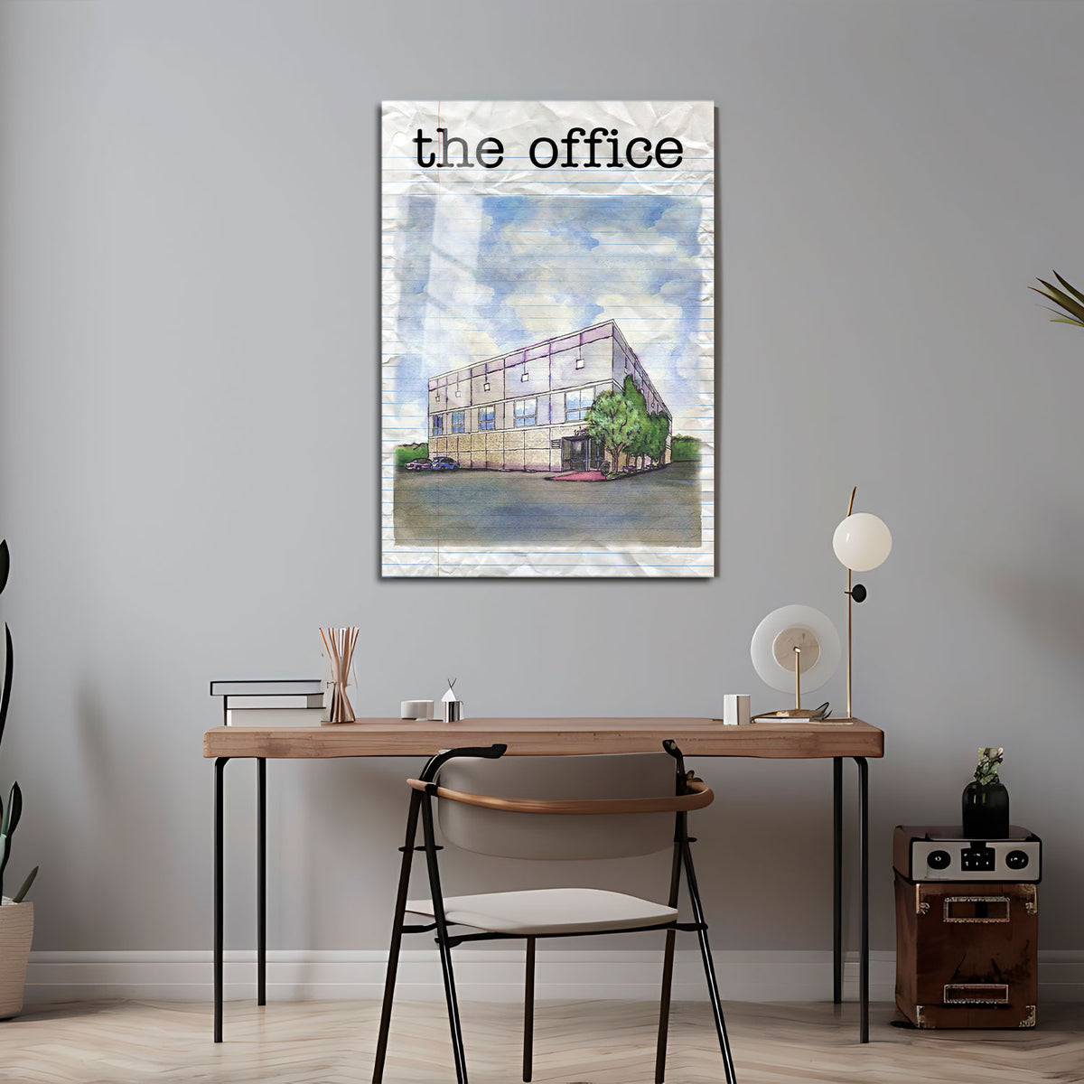 Flex Designs Metal Poster The Office 5 x 7" Home Goods - TV Show 2005 TV Show Metal Poster