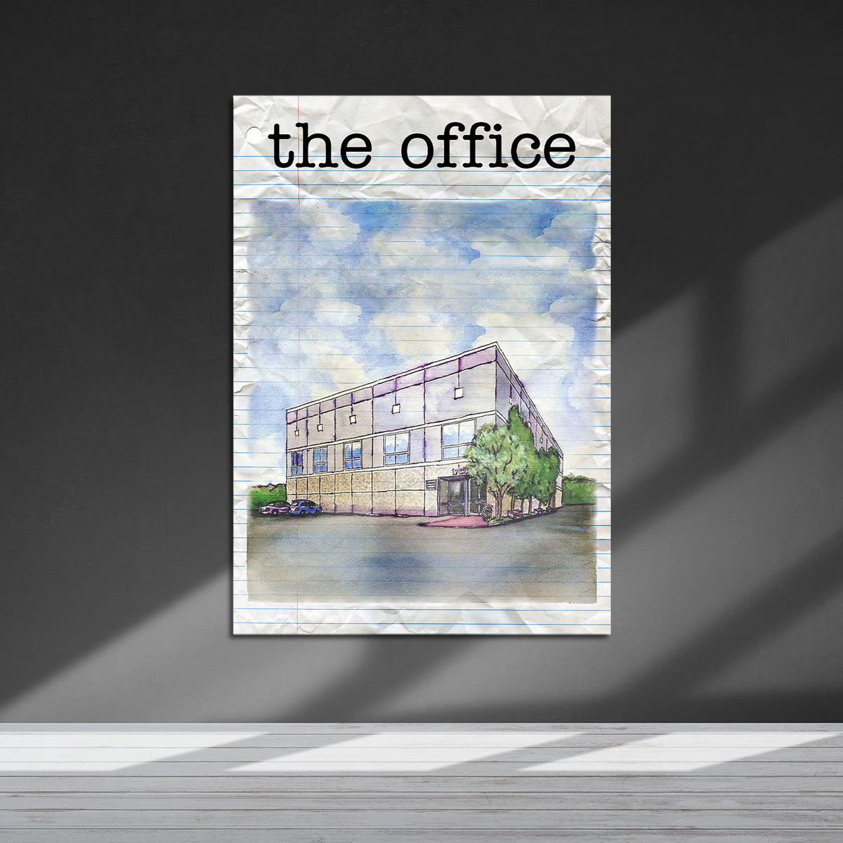 Flex Designs Metal Poster The Office 5 x 7" Home Goods - TV Show 2005 TV Show Metal Poster