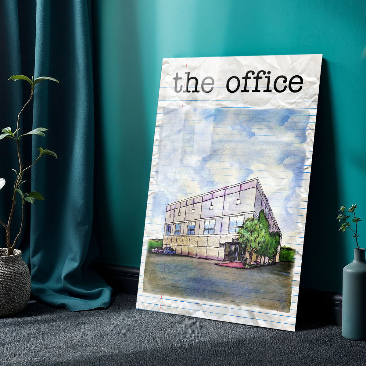 Flex Designs Metal Poster The Office 24 x 36" Home Goods - TV Show 2005 TV Show Metal Poster