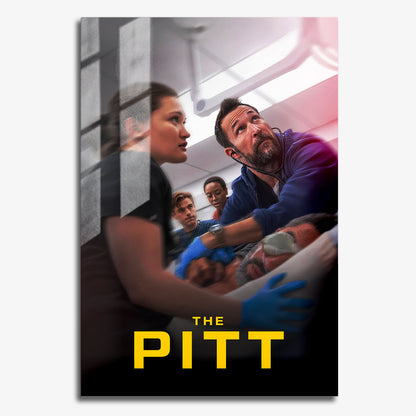 Flex Designs Metal Poster The Pitt 11 x 17" Home Goods - TV Show 2025 TV Show Metal Poster