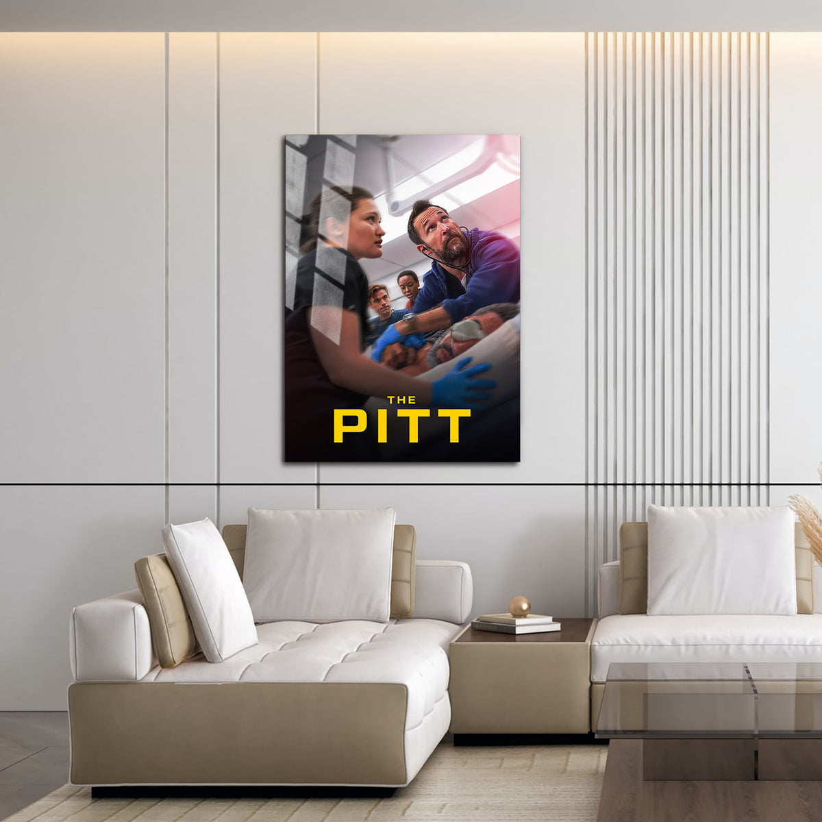 Flex Designs Metal Poster The Pitt 16 x 24" Home Goods - TV Show 2025 TV Show Metal Poster