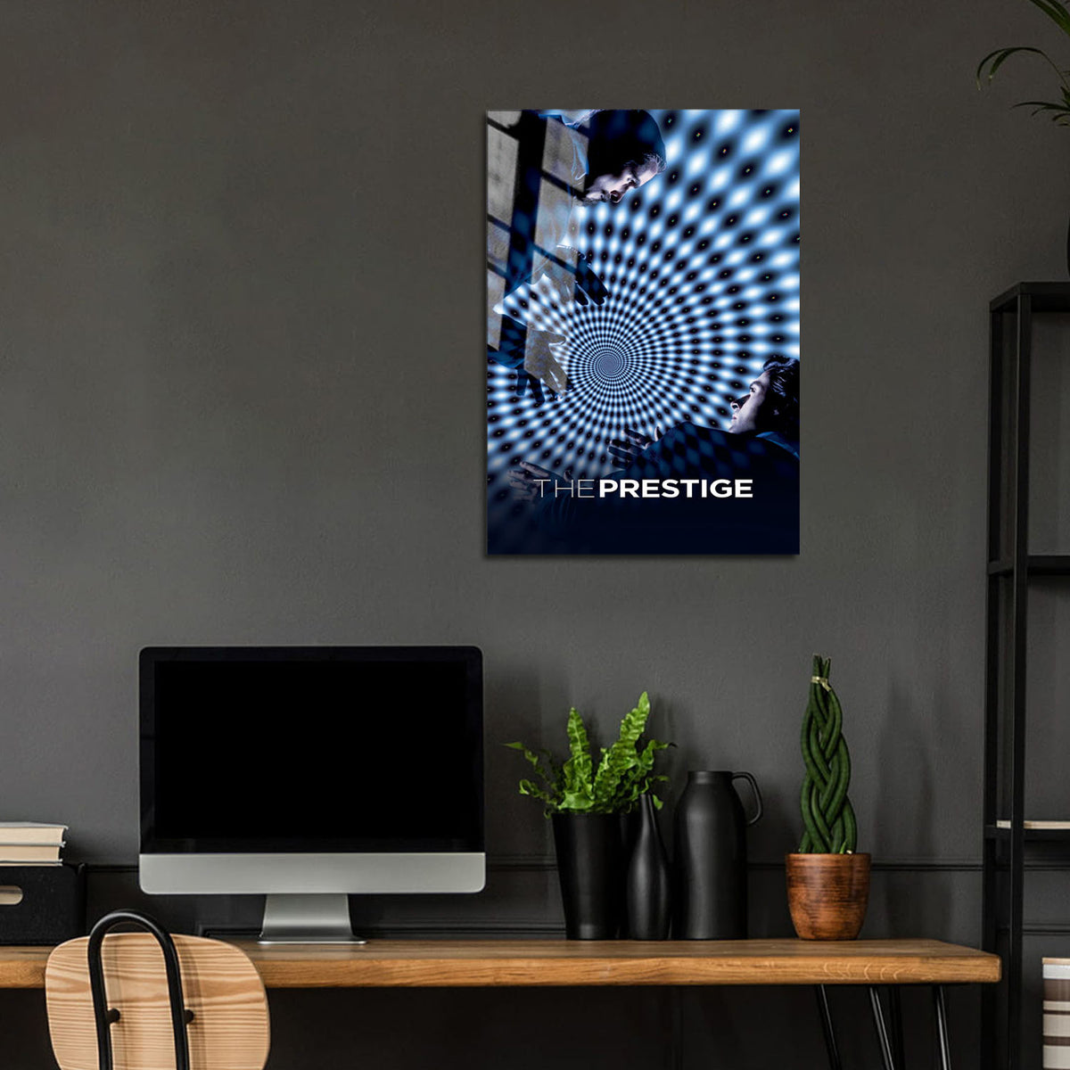 Flex Designs Metal Poster The Prestige Theatrical 24 x 36" Home Goods - Movie 2006 Movie Metal Poster