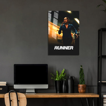 Flex Designs Metal Poster The Runner 24 x 36" Home Goods - Movie 2026 Movie Metal Poster