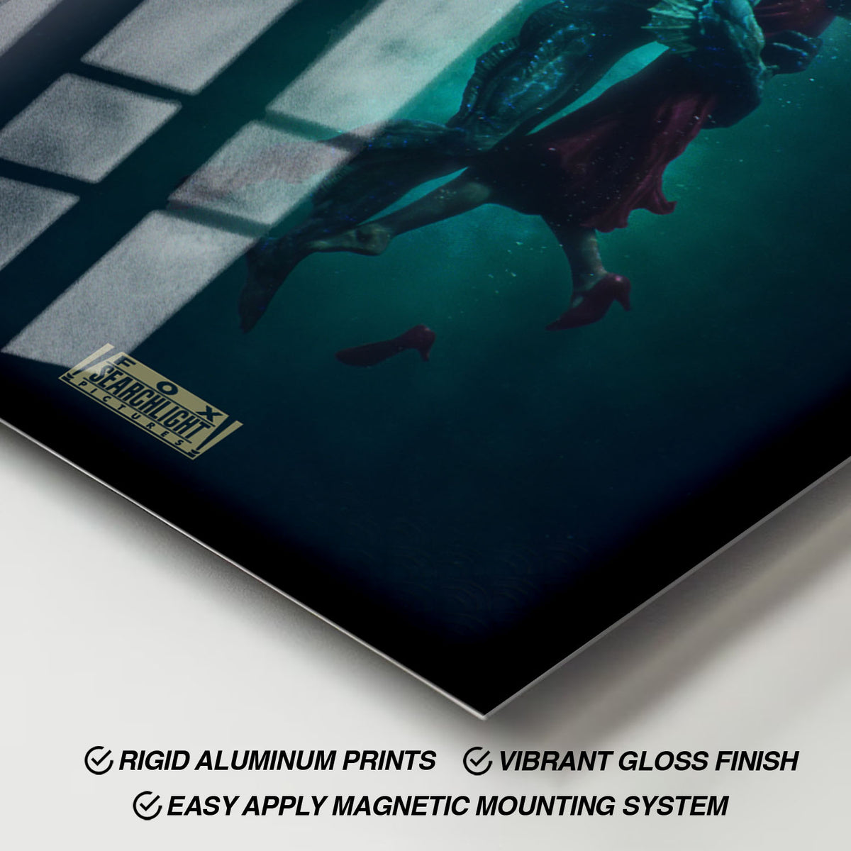 Flex Designs Metal Poster The Shape of Water 11 x 17" Home Goods - Movie 2017 Movie Metal Poster