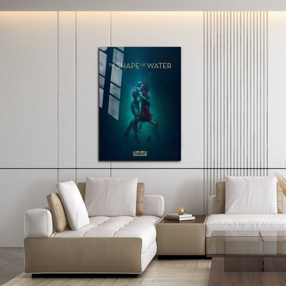 Flex Designs Metal Poster The Shape of Water 16 x 24" Home Goods - Movie 2017 Movie Metal Poster