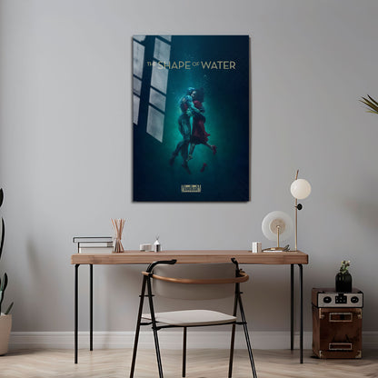 Flex Designs Metal Poster The Shape of Water 5 x 7" Home Goods - Movie 2017 Movie Metal Poster