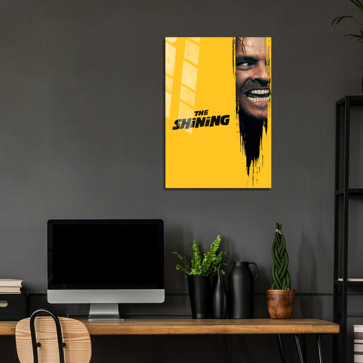Flex Designs Metal Poster The Shining Alternate 24 x 36" Home Goods - Movie 1980 Movie Metal Poster