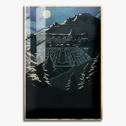 Flex Designs Metal Poster The Shining Sketch 11 x 17" Home Goods - Movie 1980 Movie Metal Poster
