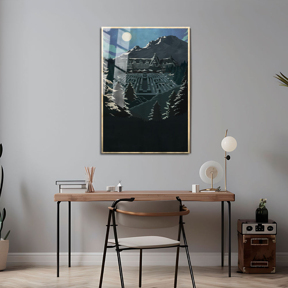 Flex Designs Metal Poster The Shining Sketch 5 x 7" Home Goods - Movie 1980 Movie Metal Poster