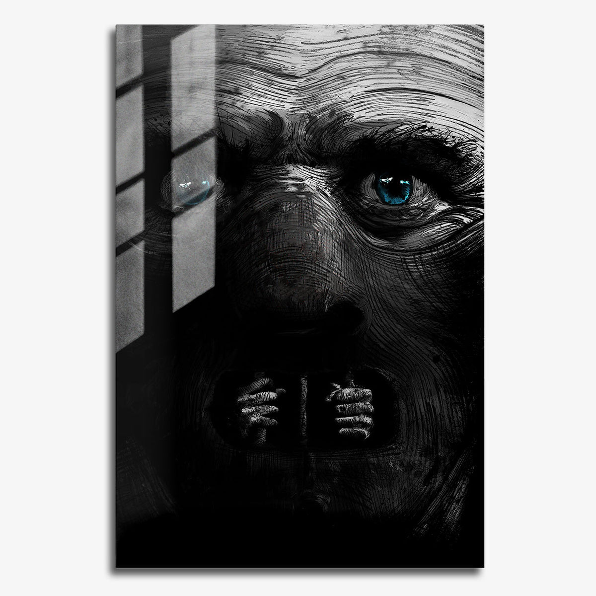 Flex Designs Metal Poster The Silence of the Lambs 11 x 17" Home Goods - Movie 1991 Movie Metal Poster