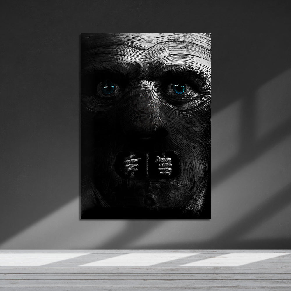 Flex Designs Metal Poster The Silence of the Lambs 5 x 7" Home Goods - Movie 1991 Movie Metal Poster
