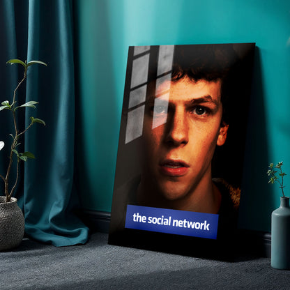 Flex Designs Metal Poster The Social Network 24 x 36" Home Goods - Movie 2010 Movie Metal Poster