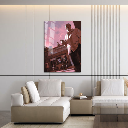 Flex Designs Metal Poster The Sopranos 16 x 24" Home Goods - TV Show 1999 TV Show Metal Poster