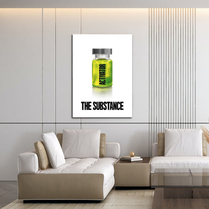 Flex Designs Metal Poster The Substance 16 x 24" Home Goods - Movie 2024 Movie Metal Poster