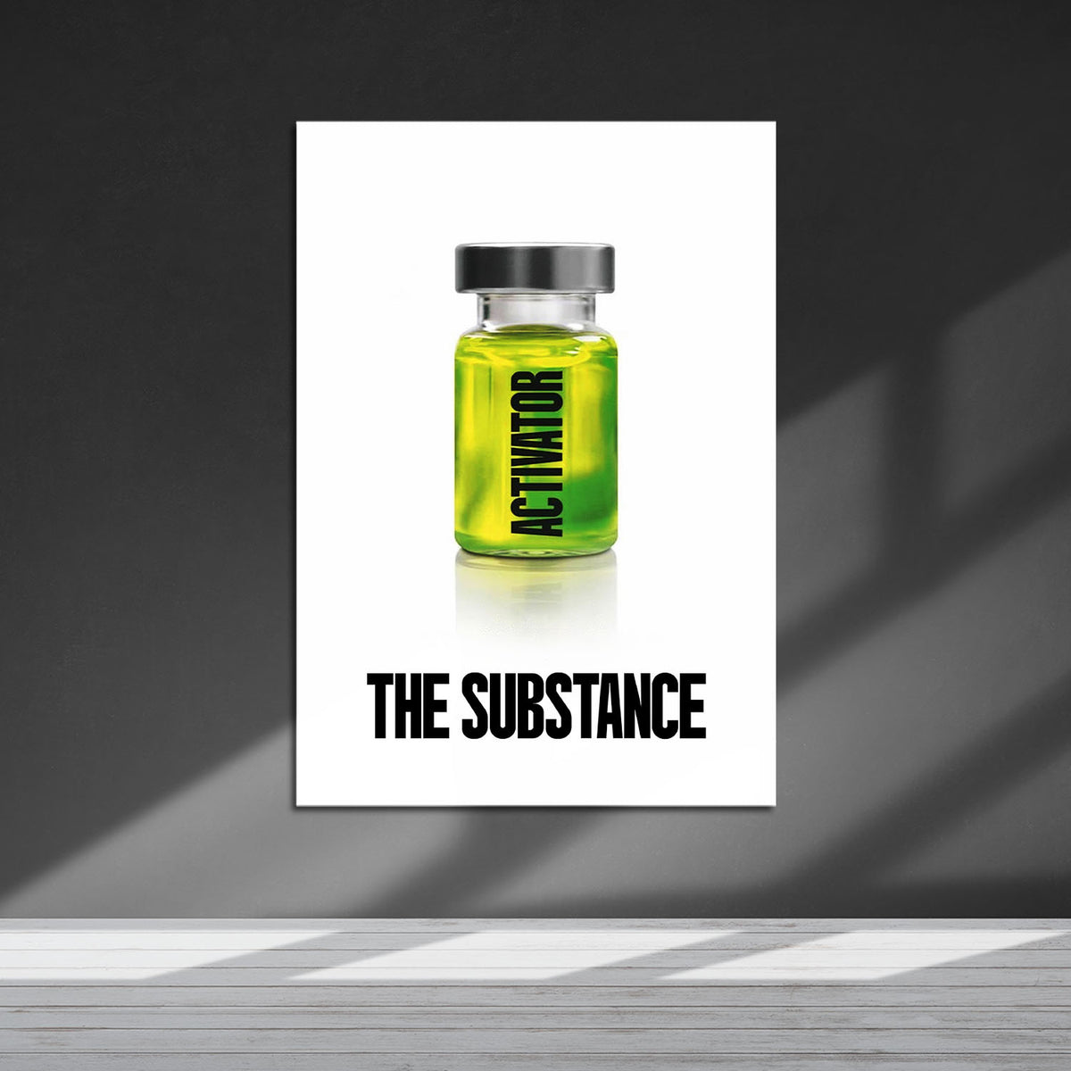Flex Designs Metal Poster The Substance 5 x 7" Home Goods - Movie 2024 Movie Metal Poster