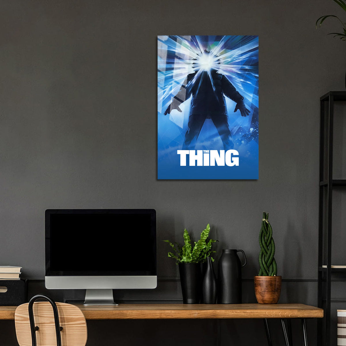 Flex Designs Metal Poster The Thing 24 x 36" Home Goods - Movie 1982 Movie Metal Poster
