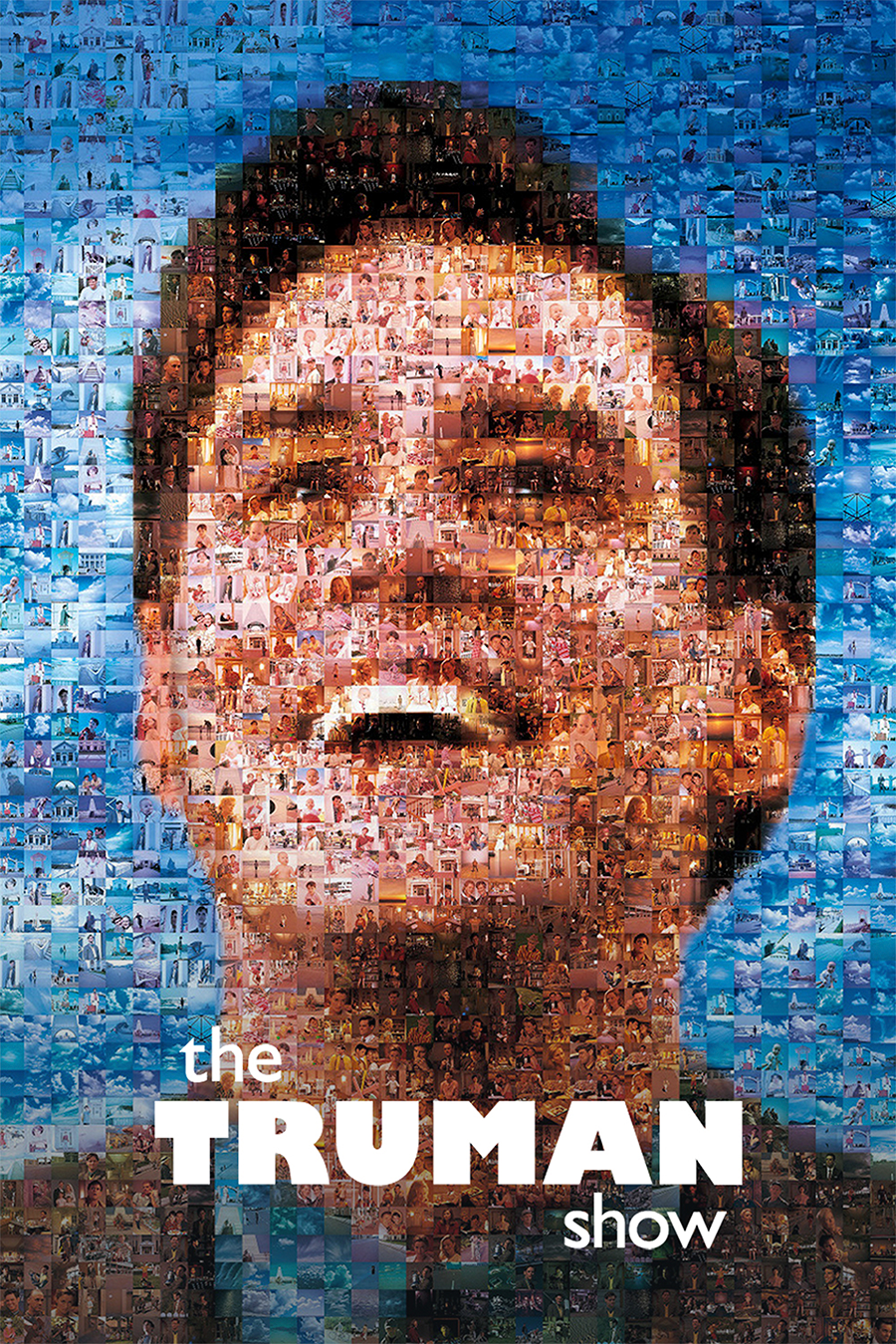Flex Designs Metal Poster The Truman Show Cover 11 x 17" Home Goods - Movie 1998 Movie Metal Poster