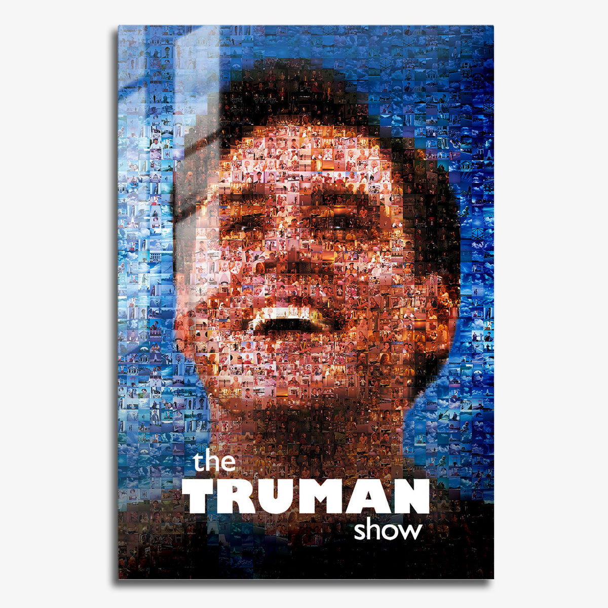 Flex Designs Metal Poster The Truman Show Cover 11 x 17" Home Goods - Movie 1998 Movie Metal Poster