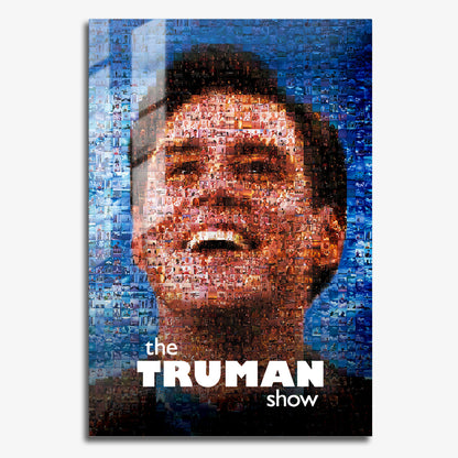Flex Designs Metal Poster The Truman Show Cover 11 x 17" Home Goods - Movie 1998 Movie Metal Poster