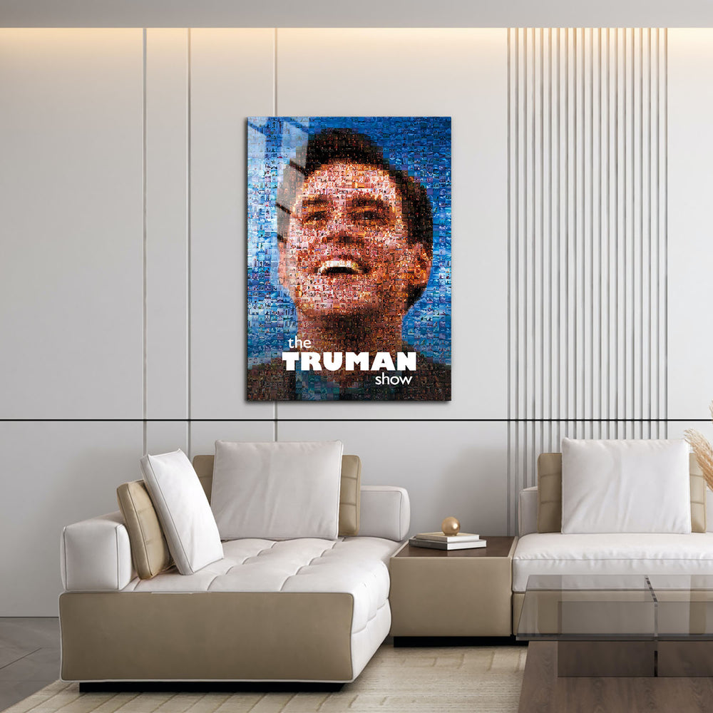 Flex Designs Metal Poster The Truman Show Cover 16 x 24" Home Goods - Movie 1998 Movie Metal Poster
