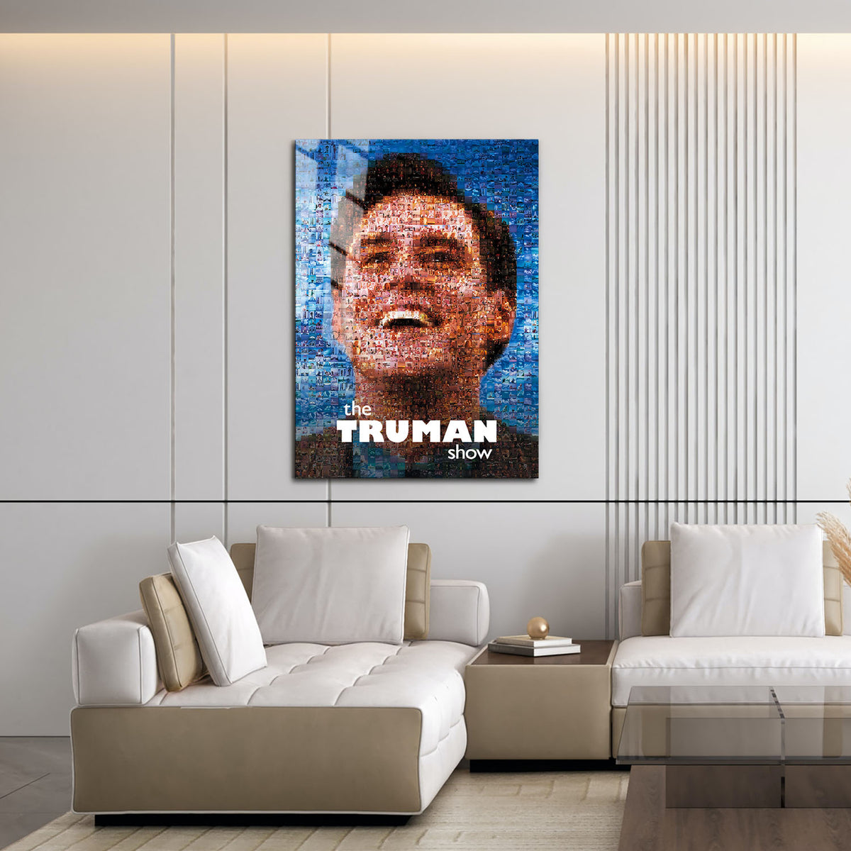 Flex Designs Metal Poster The Truman Show Cover 16 x 24" Home Goods - Movie 1998 Movie Metal Poster