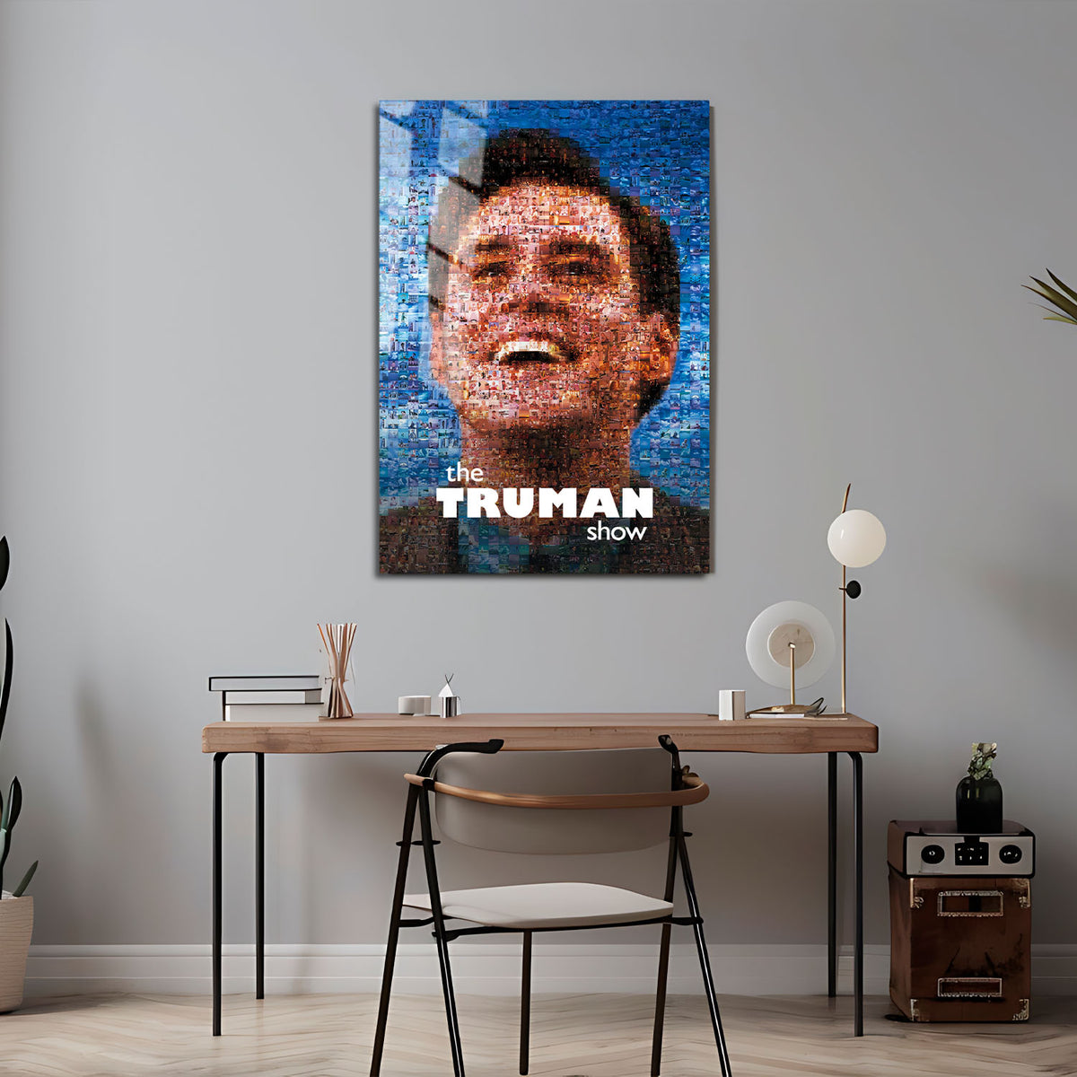 Flex Designs Metal Poster The Truman Show Cover 5 x 7" Home Goods - Movie 1998 Movie Metal Poster