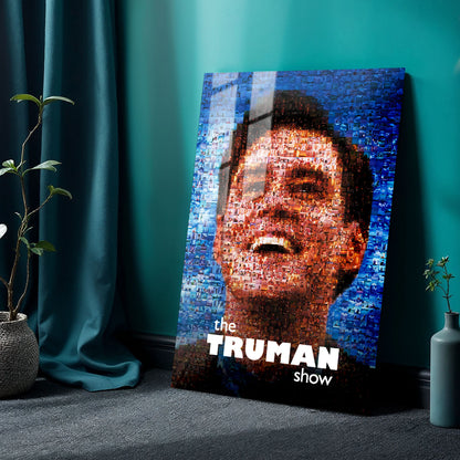 Flex Designs Metal Poster The Truman Show Cover 24 x 36" Home Goods - Movie 1998 Movie Metal Poster