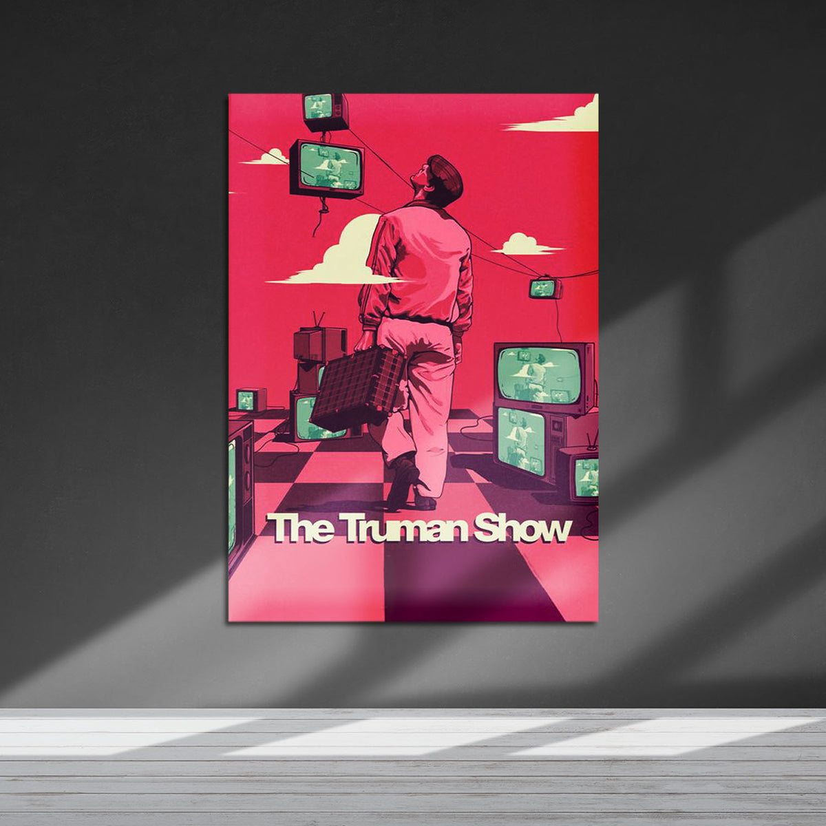 Flex Designs Metal Poster The Truman Show 5 x 7" Home Goods - Movie 1998 Movie Metal Poster