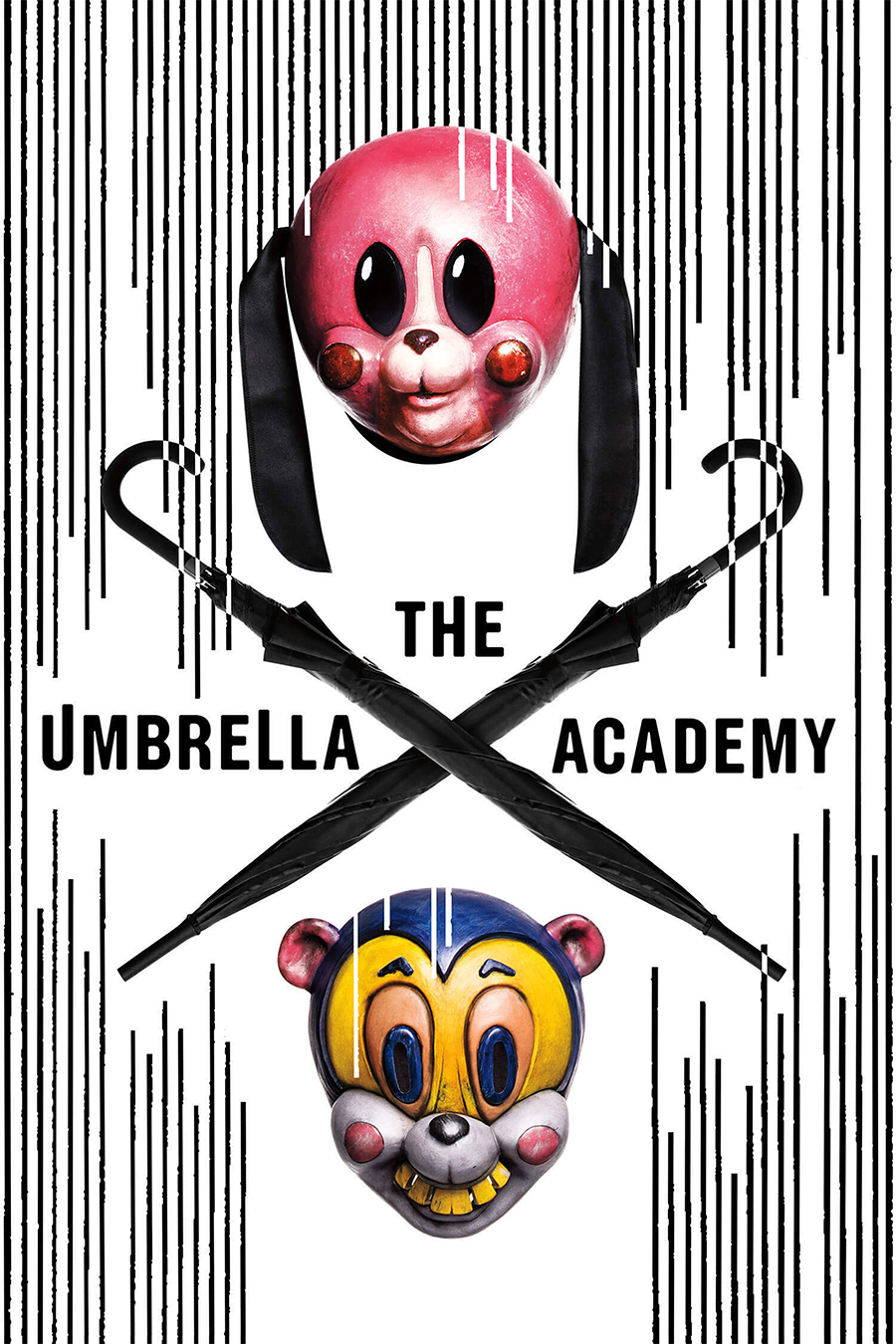 Flex Designs Metal Poster The Umbrella Academy Minimalist 11 x 17" Home Goods - TV Show 2019 TV Show Metal Poster