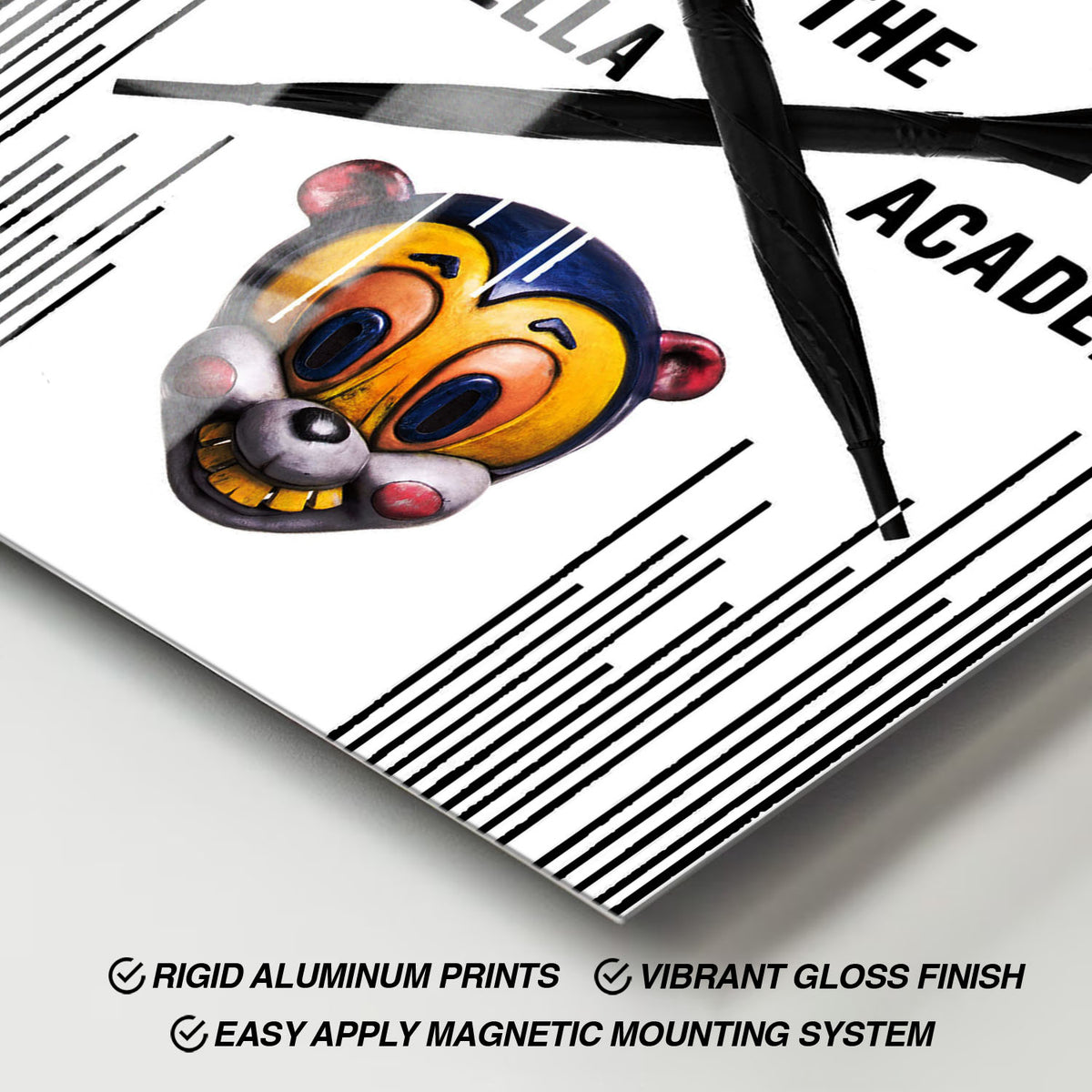 Flex Designs Metal Poster The Umbrella Academy Minimalist 11 x 17" Home Goods - TV Show 2019 TV Show Metal Poster